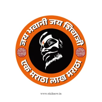 Chatrapati shivaji maharaj sticker 13