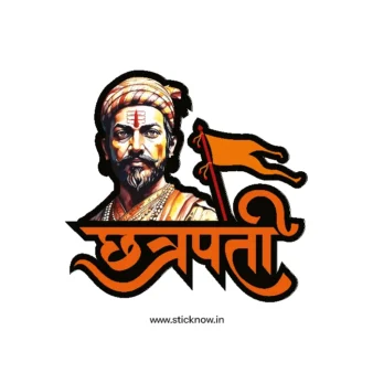 Chatrapati shivaji maharaj sticker 25