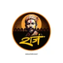 Chatrapati shivaji maharaj sticker 03