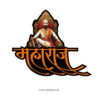 Chatrapati shivaji maharaj sticker 41