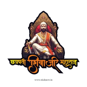 Chatrapati shivaji maharaj sticker 42