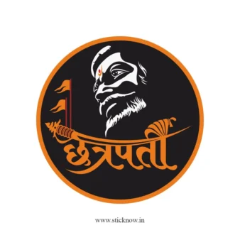 Chatrapati shivaji maharaj sticker 05