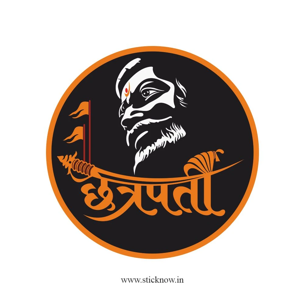 Chatrapati shivaji maharaj sticker 05