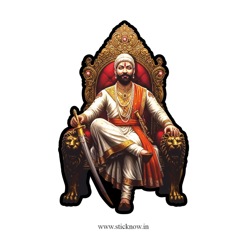 Chatrapati shivaji maharaj sticker 50