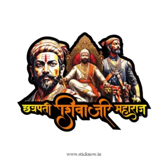 Chatrapati shivaji maharaj sticker 52