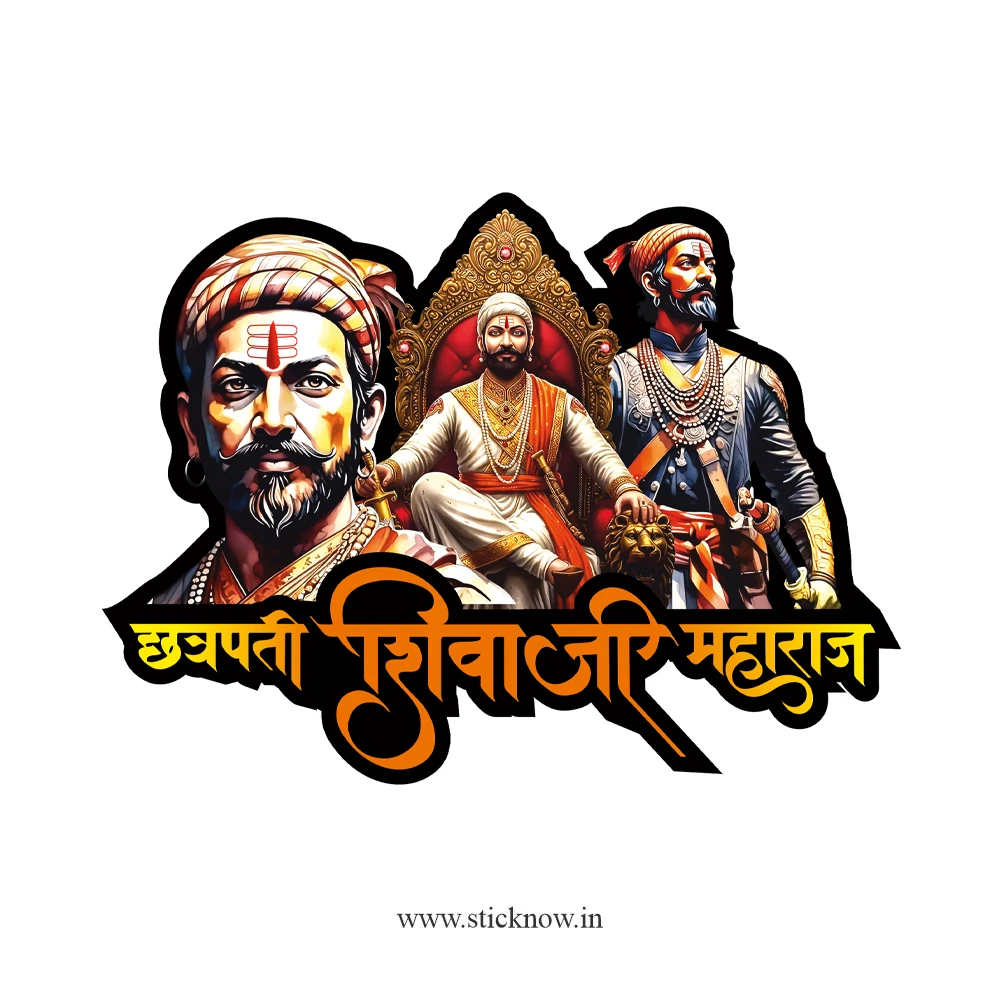 Chatrapati shivaji maharaj sticker 52