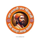 Chatrapati shivaji maharaj sticker 06