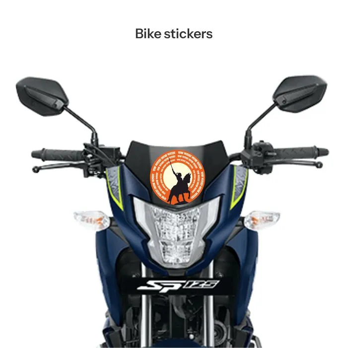 Chatrapati shivaji maharaj sticker 07 - Image 2