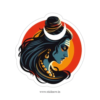 Lord Shiva Sticker 07