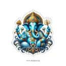Lord Ganesha Sticker 04