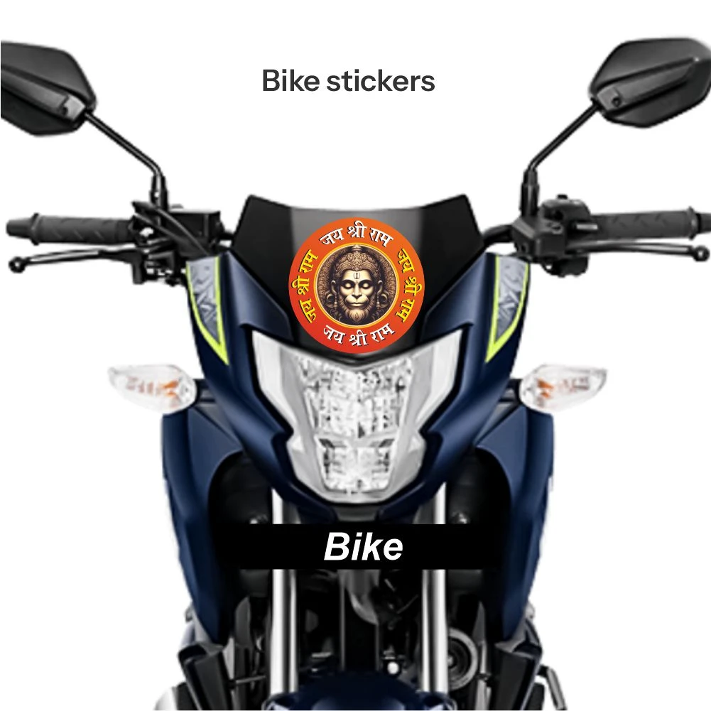 Lord Hanuman Sticker 01 - Image 2