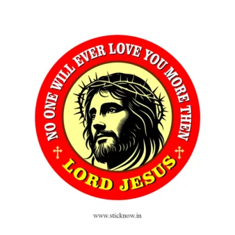 Lord Jesus Sticker 02