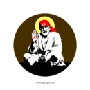 Sai Baba Sticker 06
